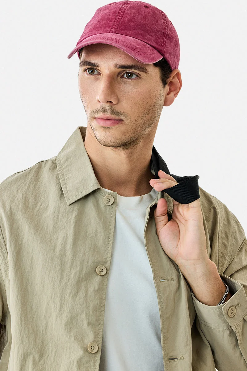 Snitch Khaki Crushed Bomber Jacket for Men | Best Price UAE